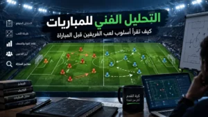 التحليل الفني للمباريات | كيف تقرأ أسلوب لعب الفريقين قبل المباراة
